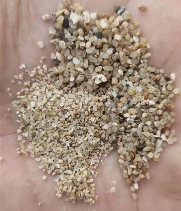 水洗砂，濾料砂